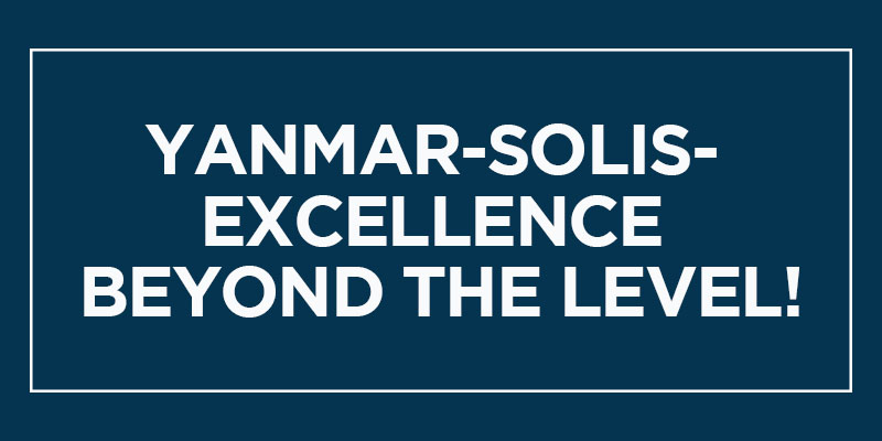 Yanmar-Solis- Excellence beyond the level!
