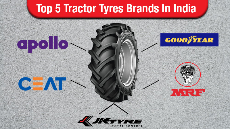 Top 5 Tractor Tyres Brands In India