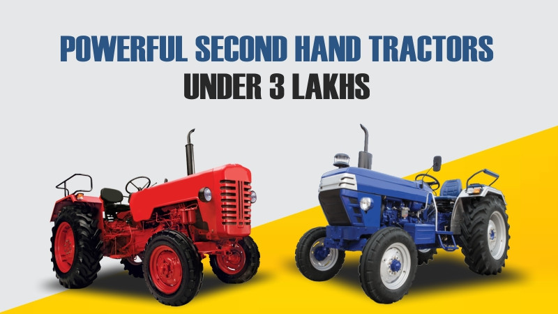 Powerful Second hand tractors Under 3 Lakhs