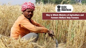 Way in Which Ministry of Agriculture and Farmers Welfare Help Farmers