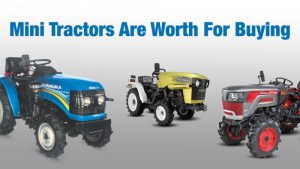 Mini Tractors Are Worth For Buying