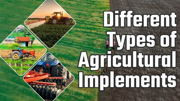 Agricultural implements list