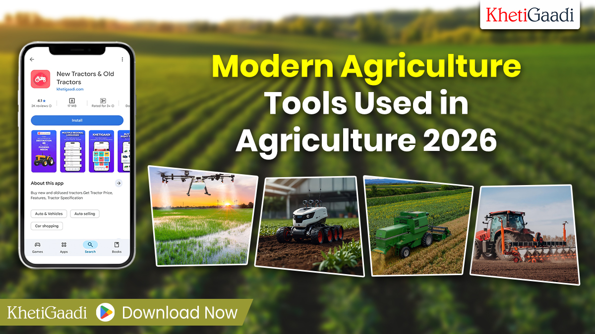 Modern Agriculture Tools Used in Agriculture 2026