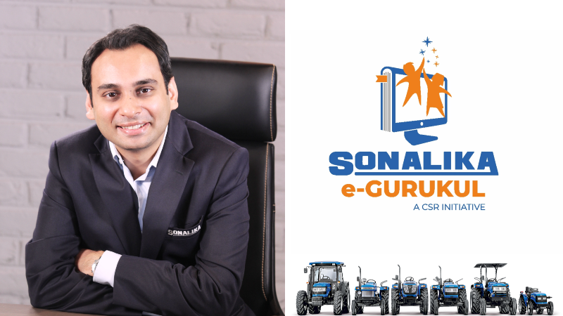 Sonalika records 10,756 overall tractor sales in July’21; Launches an edu-tech platform ‘Sonalika e-Gurukul’ for rural children