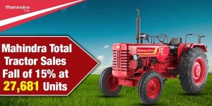 Mahindra Farm Equipment Tractor Sales Figures For November 2021