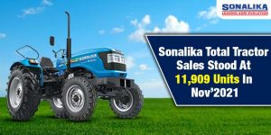 Sonalika Tractor Sells Records The Highest Tractor Units In India In November
