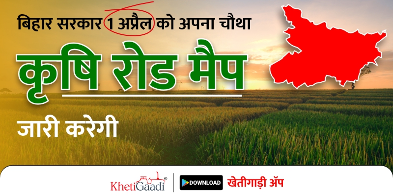 1 अप्रैल को चौथा कृषि रोड मैप जारी करेगी बिहार सरकार।