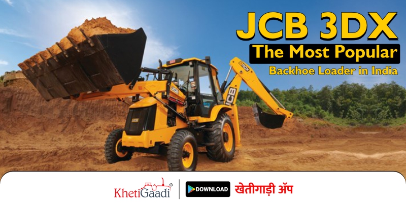 JCB 3DX: The Most Popular Backhoe Loader in India
