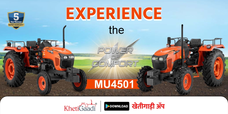 Experience the Power of Comfort – Kubota MU4501 2WD