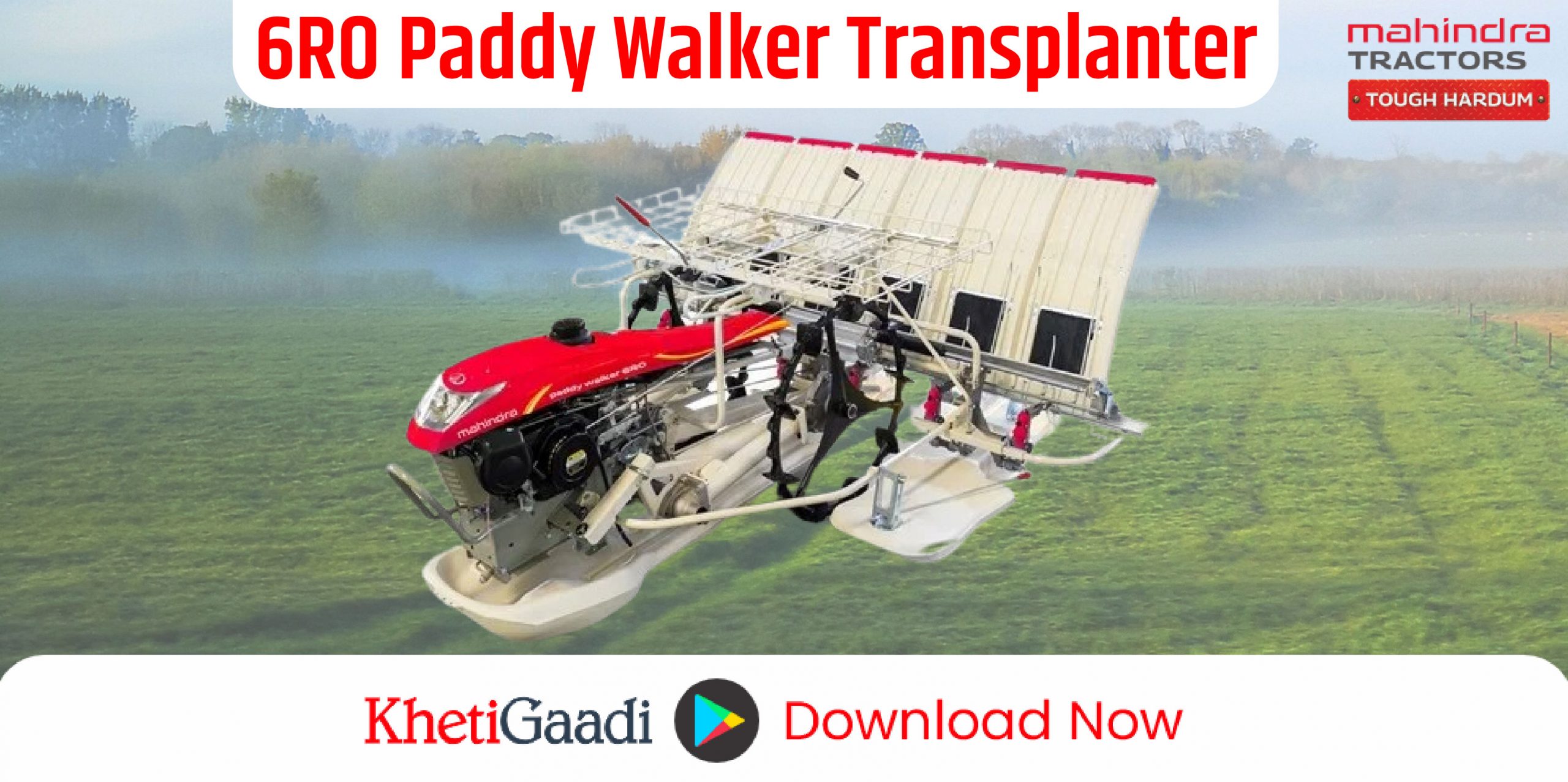 Mahindra Introduces Innovative 6RO Paddy Walker Transplanter in Tamil Nadu