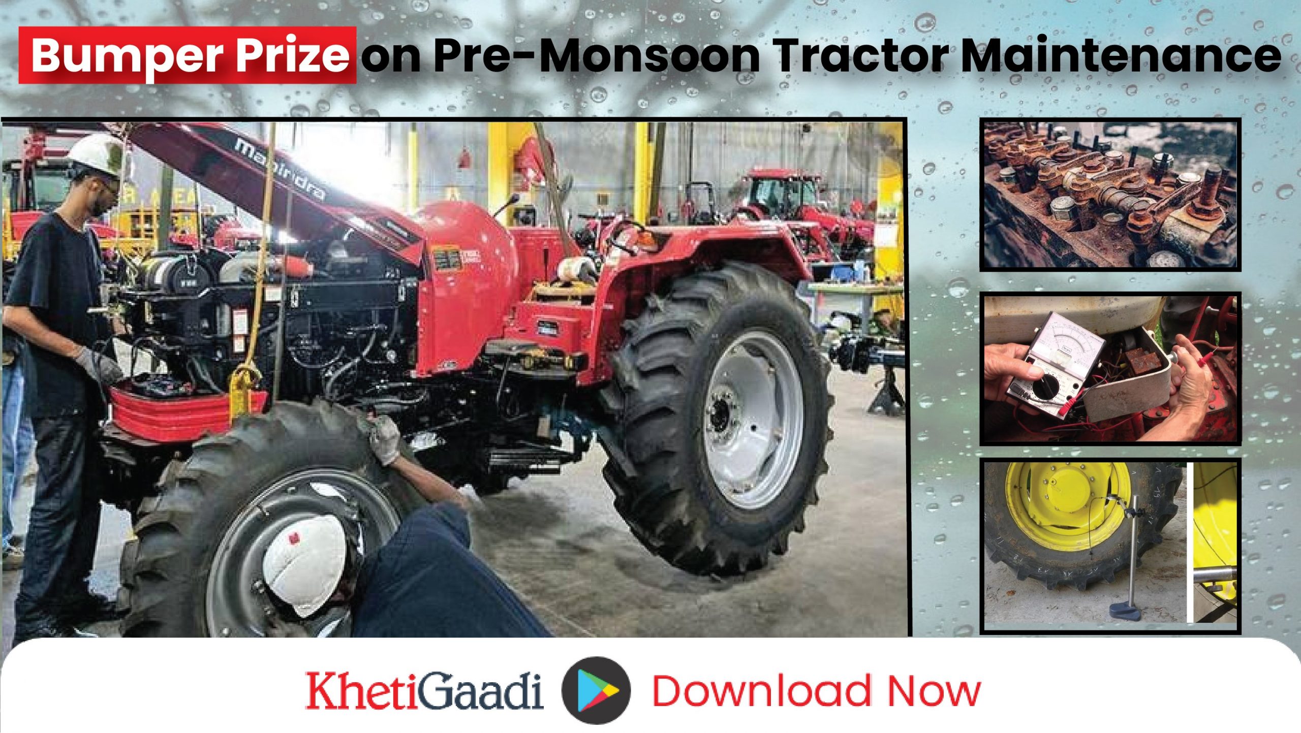 Pre-Monsoon Tractor Maintenance