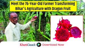 76-Year-Old Bihar Farmer Earns Crores through Smart Dragon Fruit Farming 