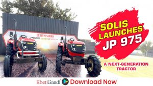 Solis Launches JP 975: A Next-Generation Tractor