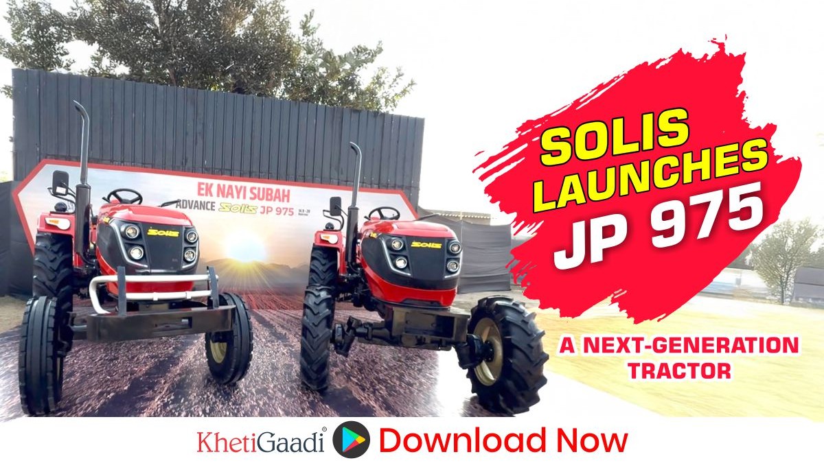 Solis Launches JP 975: A Next-Generation Tractor